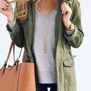 Banana Republic Military Style Jacket